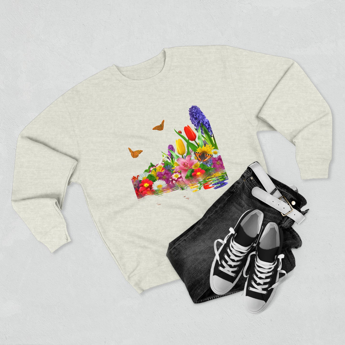 Eden's Bloom Unisex Crewneck Sweatshirt