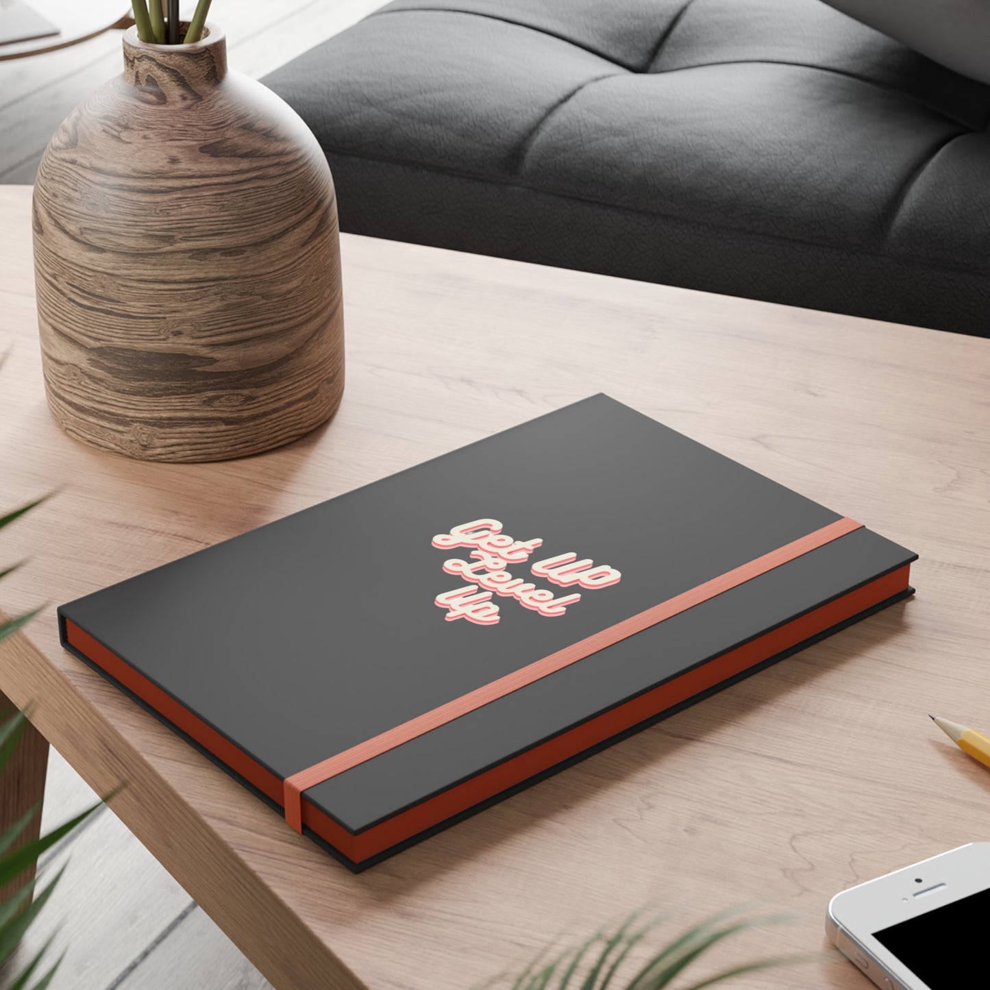 Get Up Level Up Color Contrast Notebook - Ruled