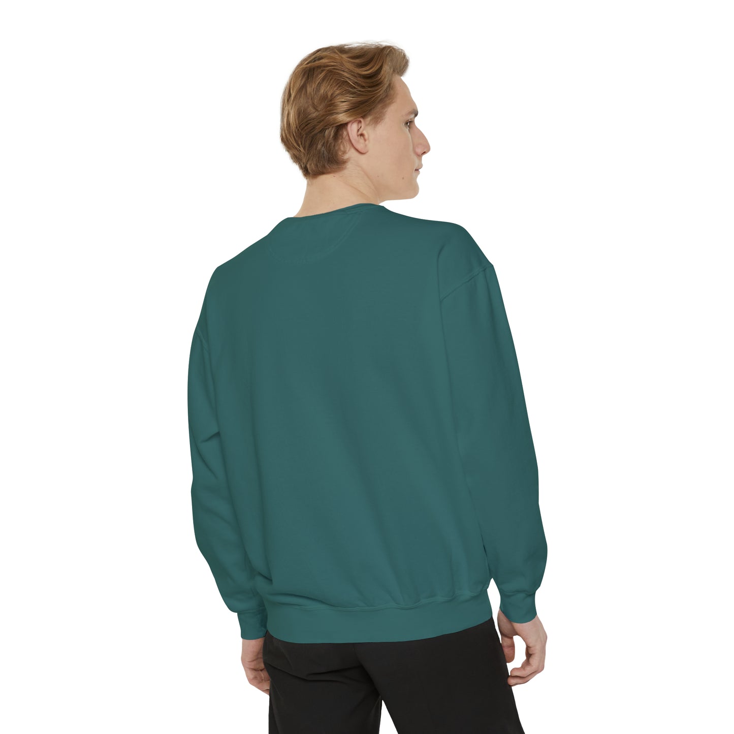 Octopus playing drums Unisex Garment-Dyed Sweatshirt