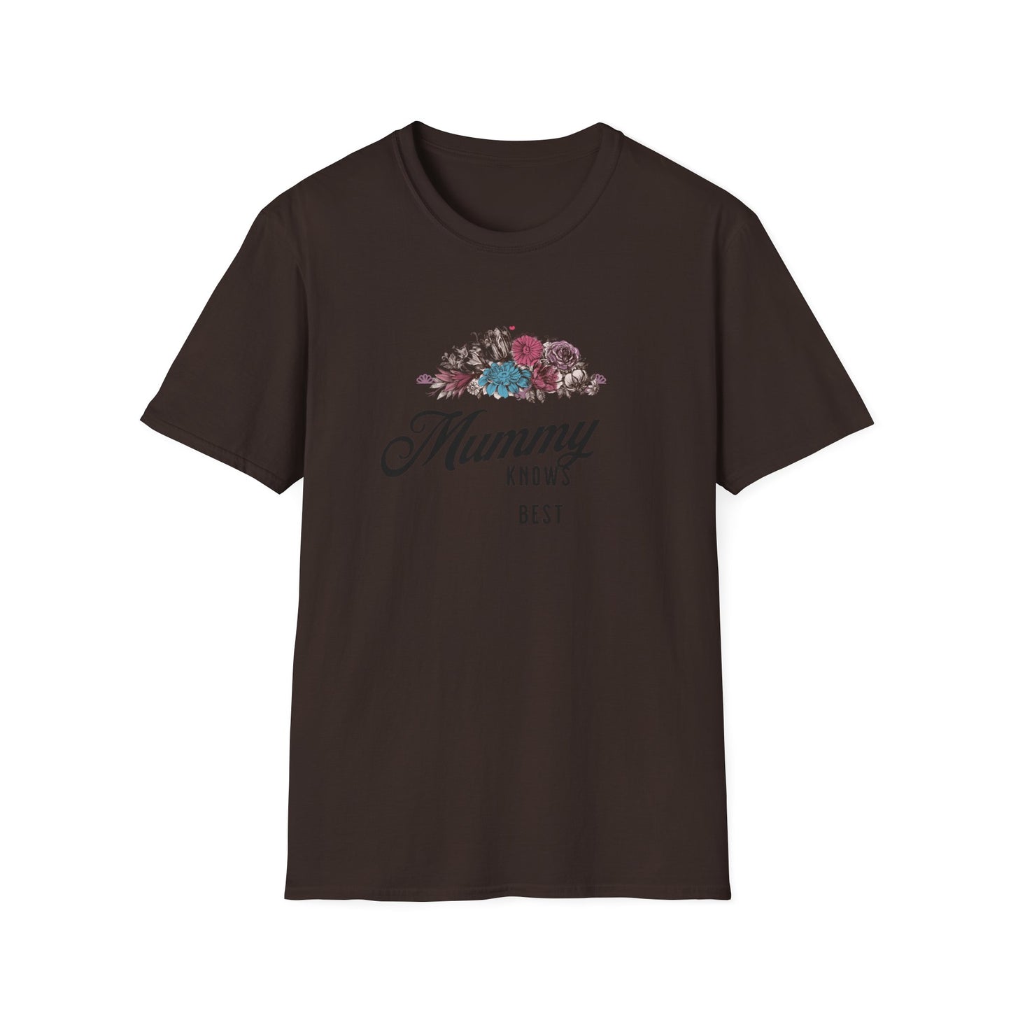 Mummy Knows Best Unisex Softstyle T-Shirt