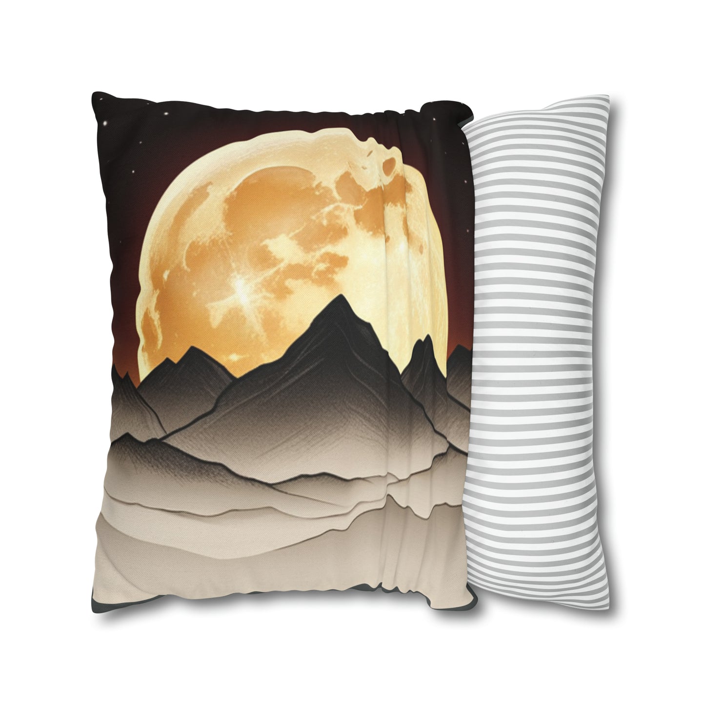 Spun Polyester Square Pillow Case - Vanachie Retail