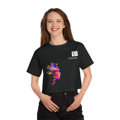 Vanachie Champion Women's Heritage Cropped T-Shirt