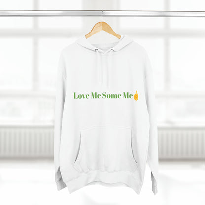 Three-Panel Fleece Hoodie