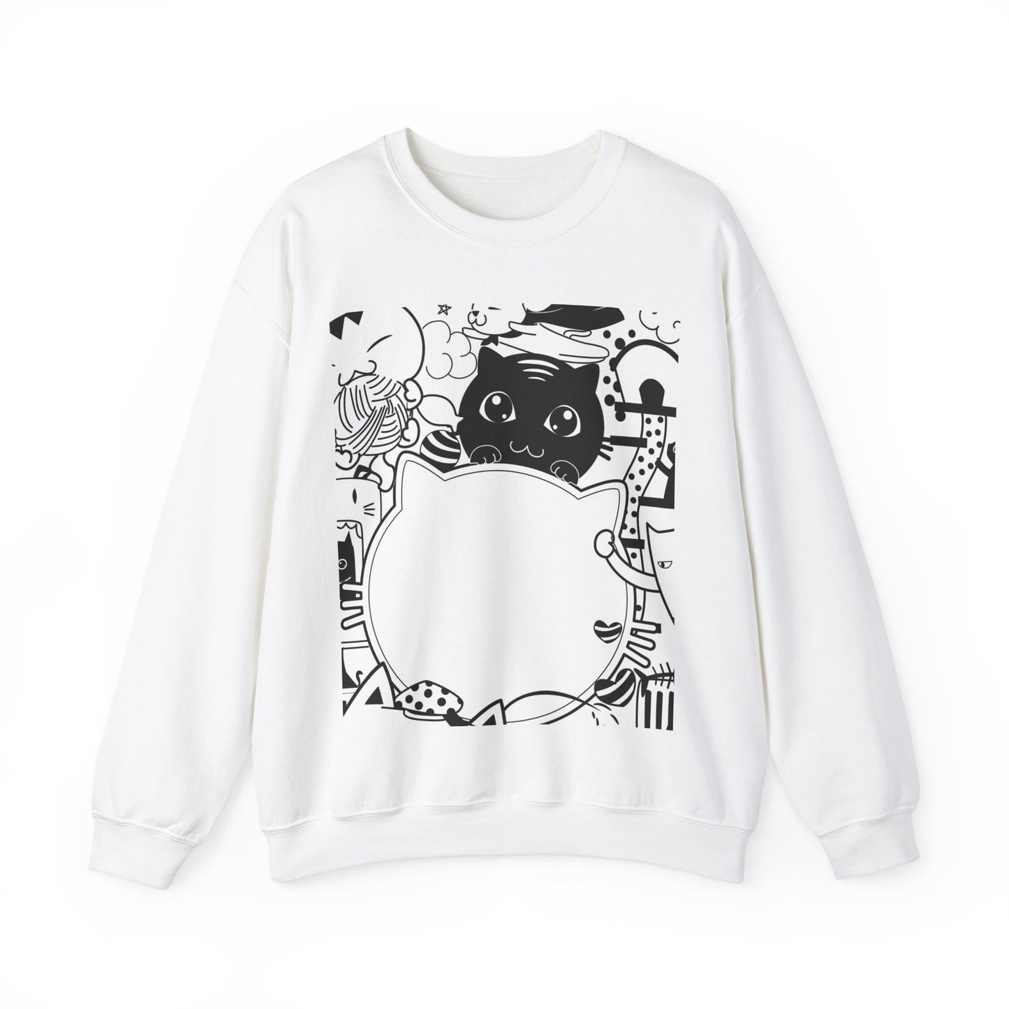 Cat Lover Unisex Heavy Blend™ Crewneck Sweatshirt