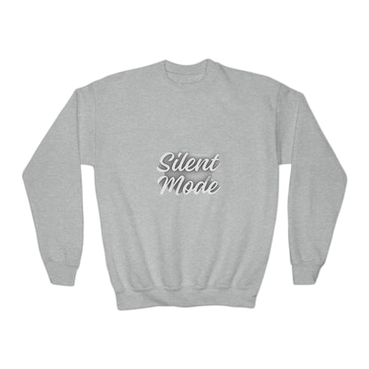 Silent Mode Youth Crewneck Sweatshirt
