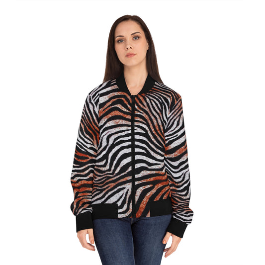 Cheetah Lover Women's Bomber Jacket