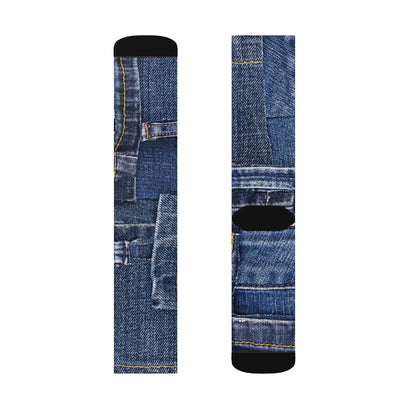 Vanachie Jeans Sublimation Socks