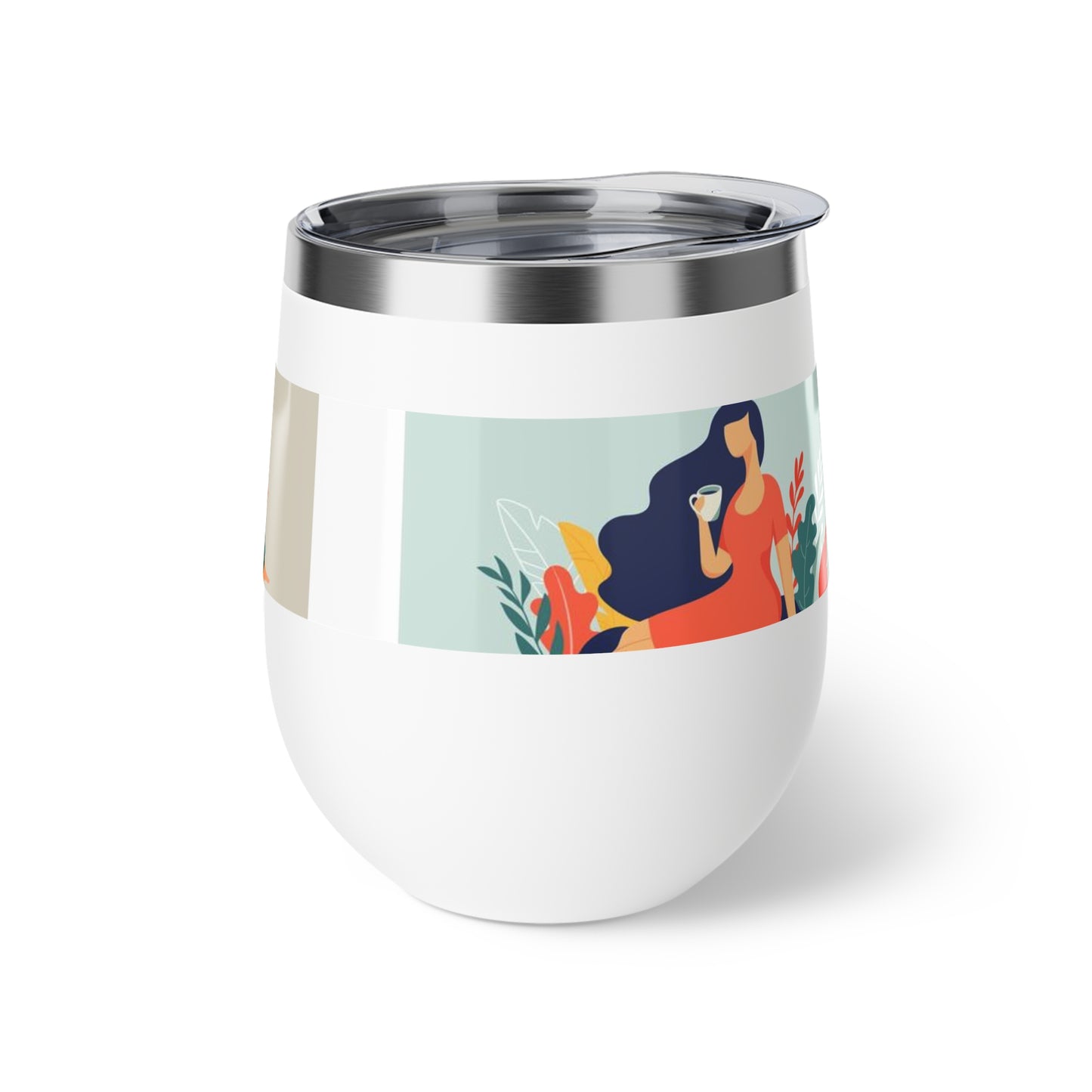 Relaxation Mood Copper Vacuum Insulated Cup, 12oz