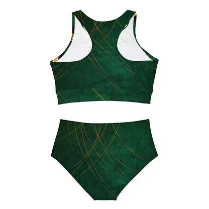 Sporty Bikini Set (AOP) - Vanachie Retail