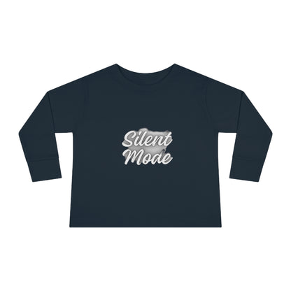 Silent Mode Toddler Long Sleeve Tee