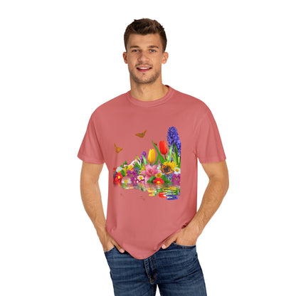 Eden's Bloom Unisex Garment-Dyed T-shirt