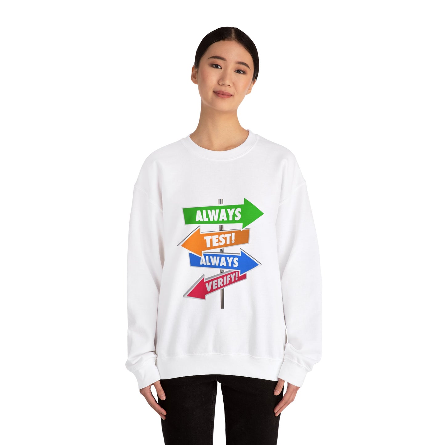 Unisex Heavy Blend™ Crewneck Sweatshirt - Vanachie Retail