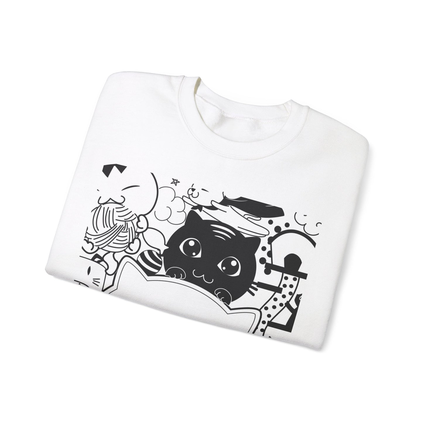 Cat Lover Unisex Heavy Blend™ Crewneck Sweatshirt