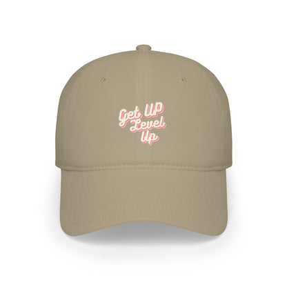 Get upo level Up Low Profile Baseball Cap