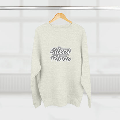 Silent Mode Unisex Crewneck Sweatshirt