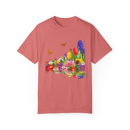 Eden's Bloom Unisex Garment-Dyed T-shirt