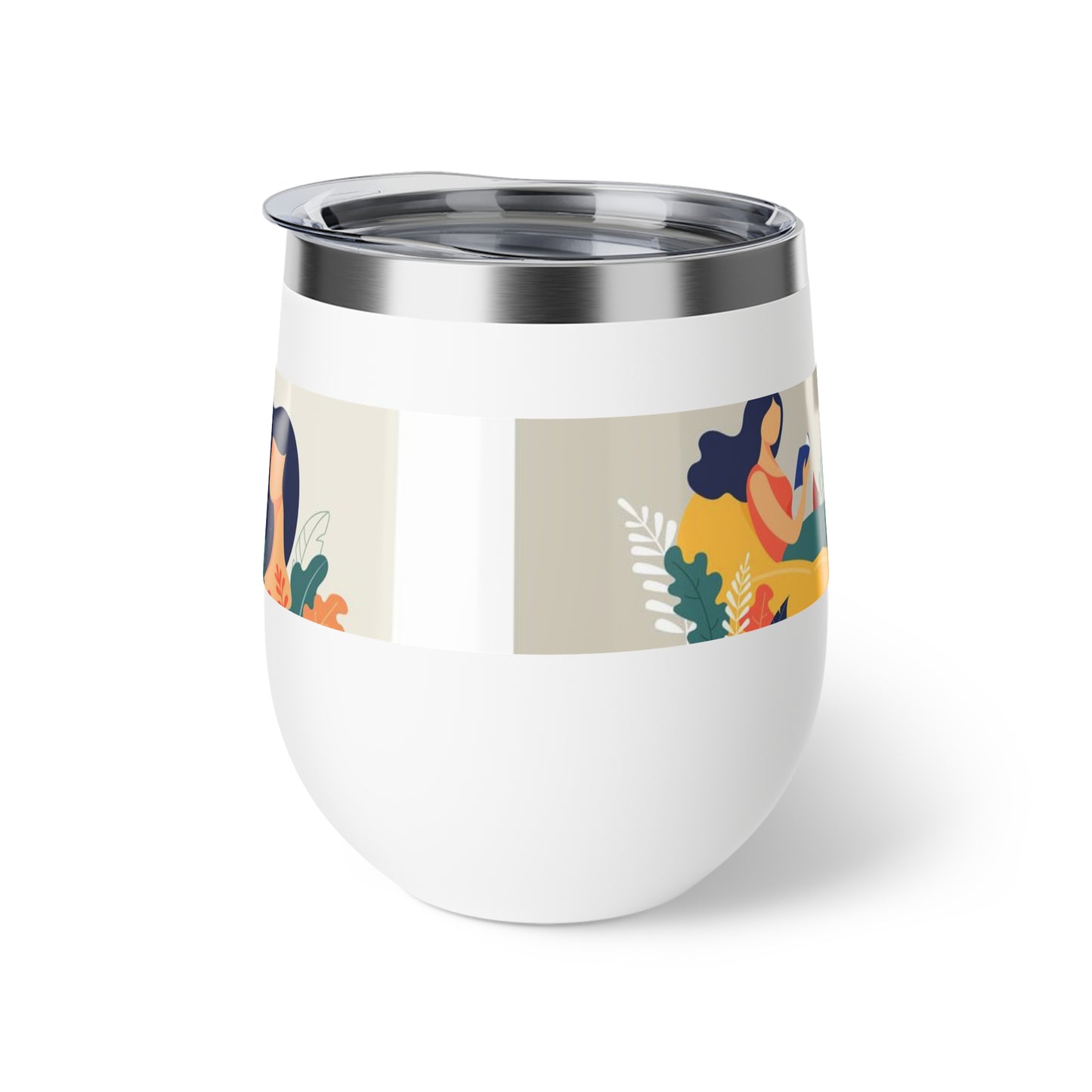 Relaxation Mood Copper Vacuum Insulated Cup, 12oz