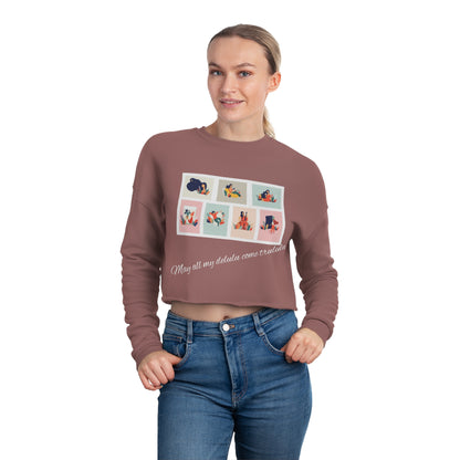 Delusional Coming True Women's Cropped Sweatshirt
