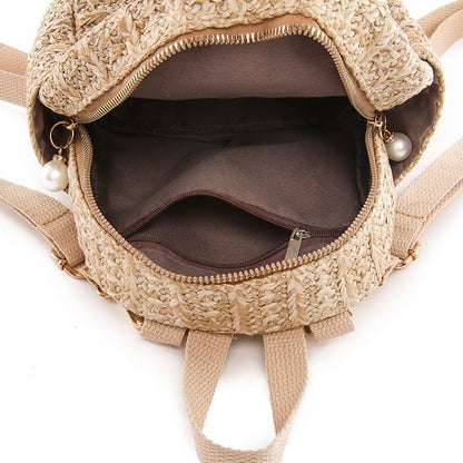 Straw bag