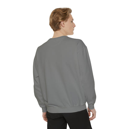 Octopus playing drums Unisex Garment-Dyed Sweatshirt