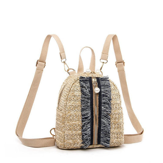 Straw bag