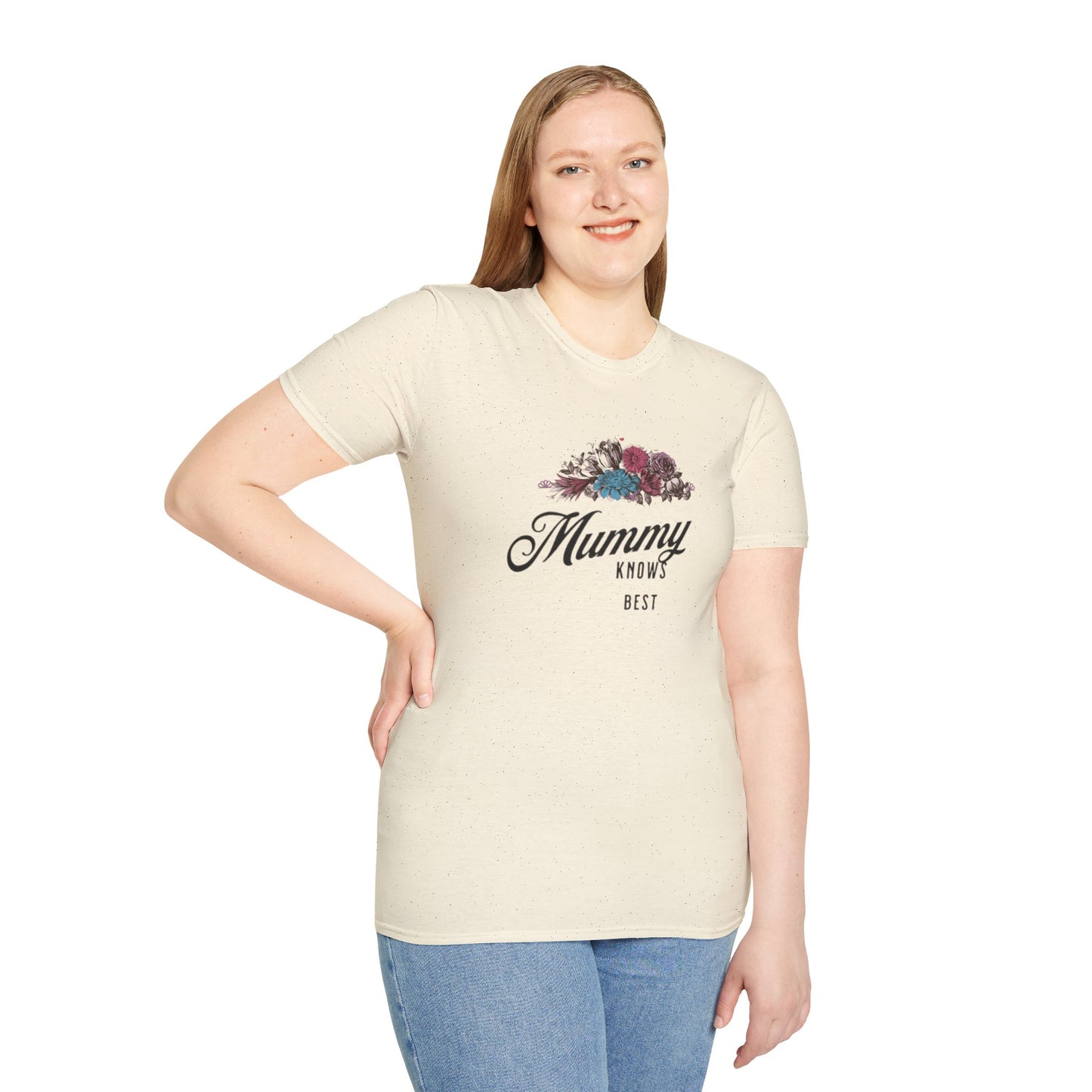 Mummy Knows Best Unisex Softstyle T-Shirt
