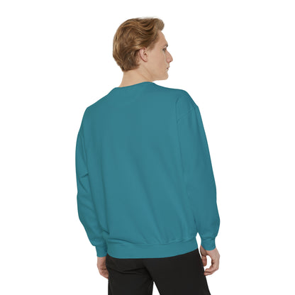 Octopus playing drums Unisex Garment-Dyed Sweatshirt