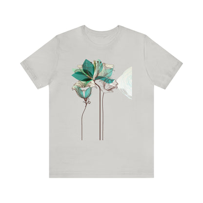 Floral Unisex Jersey Short Sleeve Tee