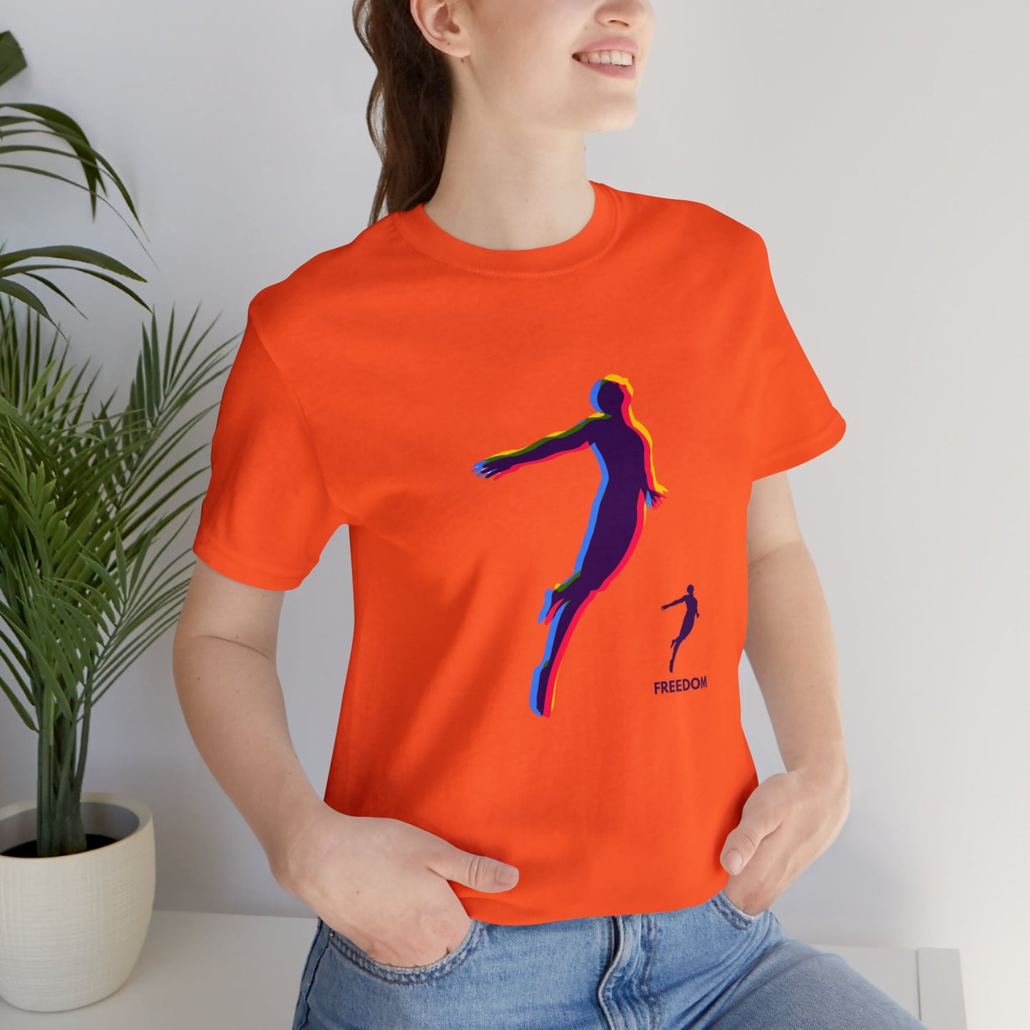 Freedom Unisex Jersey Short Sleeve Tee