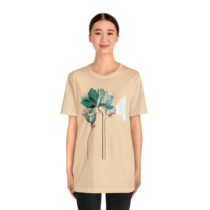 Floral Unisex Jersey Short Sleeve Tee