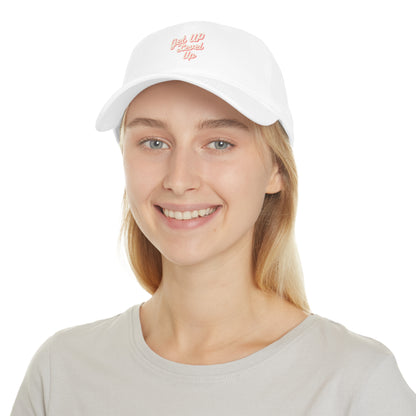 Get upo level Up Low Profile Baseball Cap