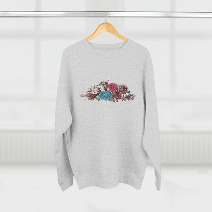 Floral Bliss Unisex Crewneck Sweatshirt