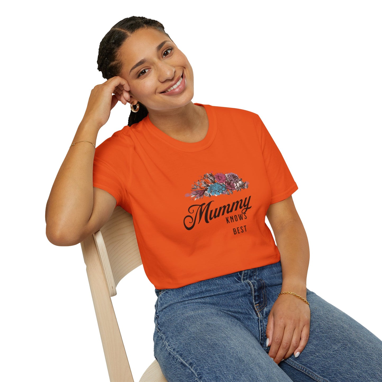 Mummy Knows Best Unisex Softstyle T-Shirt