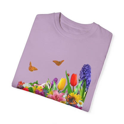 Eden's Bloom Unisex Garment-Dyed T-shirt