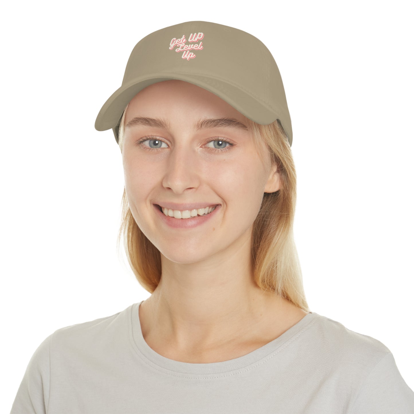 Get upo level Up Low Profile Baseball Cap