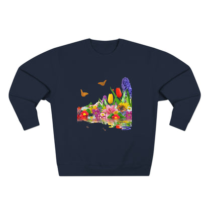 Eden's Bloom Unisex Crewneck Sweatshirt