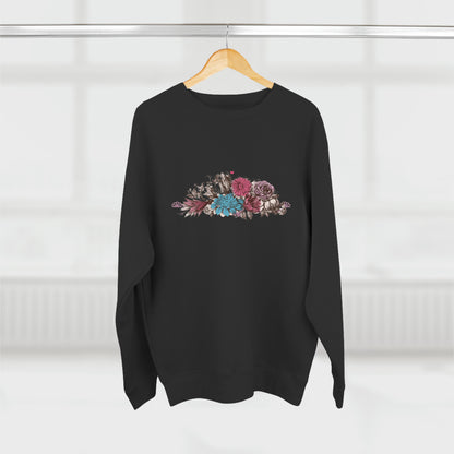 Floral Bliss Unisex Crewneck Sweatshirt