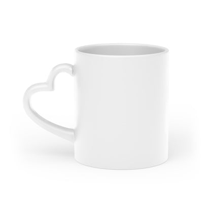 You just my Cup of Tea Heart-Shaped Mug