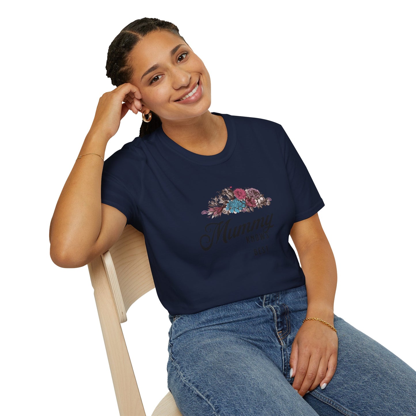 Mummy Knows Best Unisex Softstyle T-Shirt