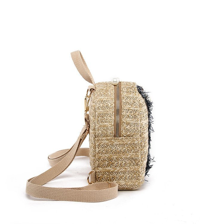 Straw bag