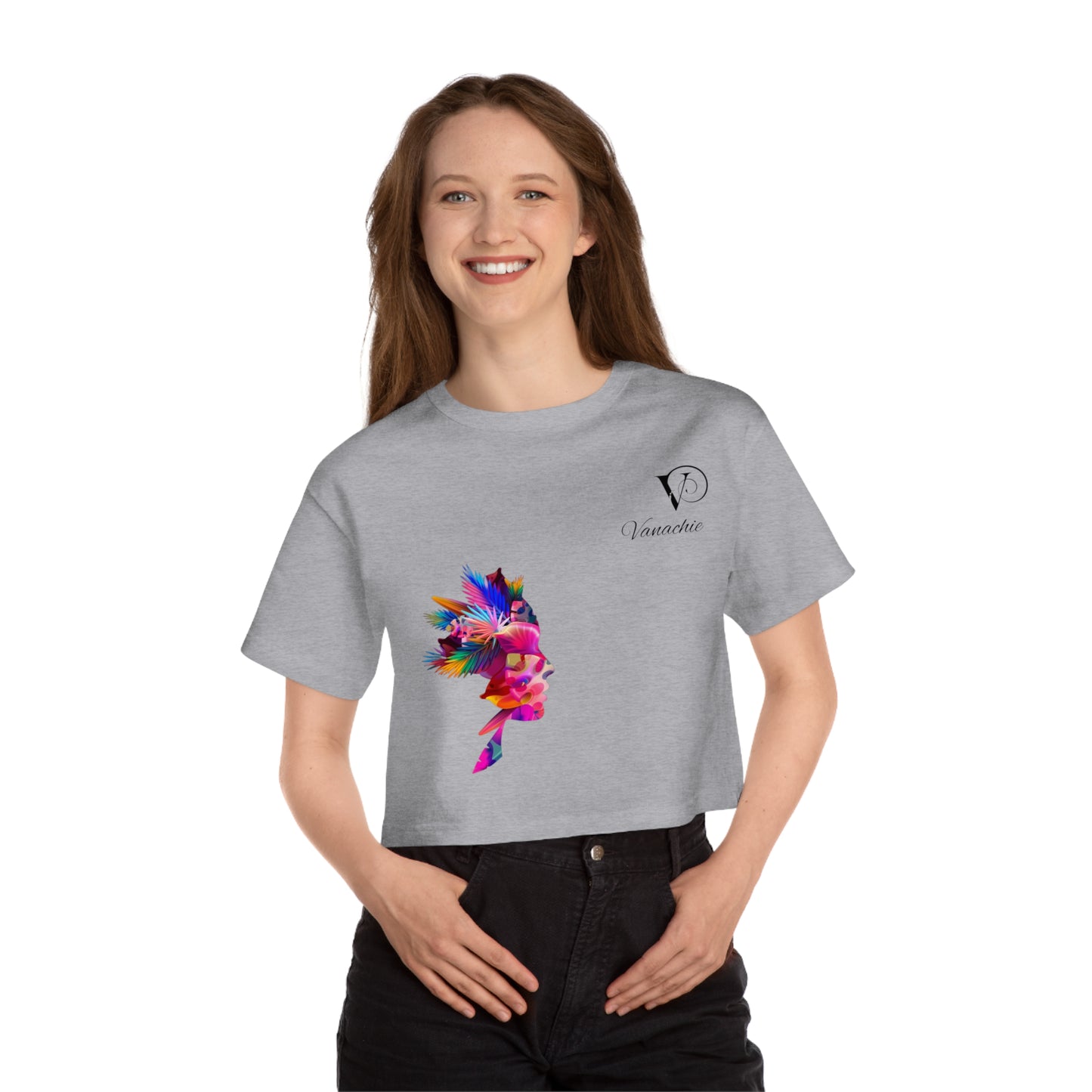 Vanachie Champion Women's Heritage Cropped T-Shirt