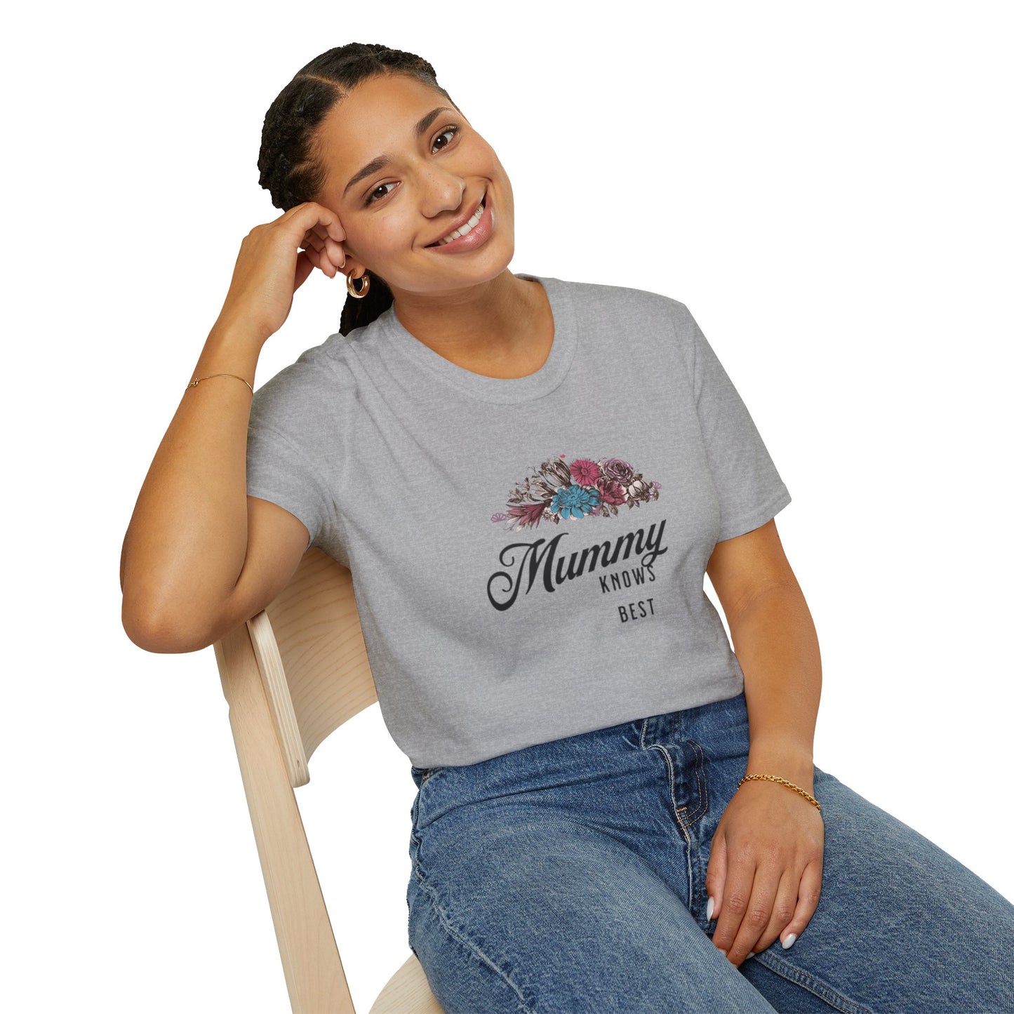 Mummy Knows Best Unisex Softstyle T-Shirt