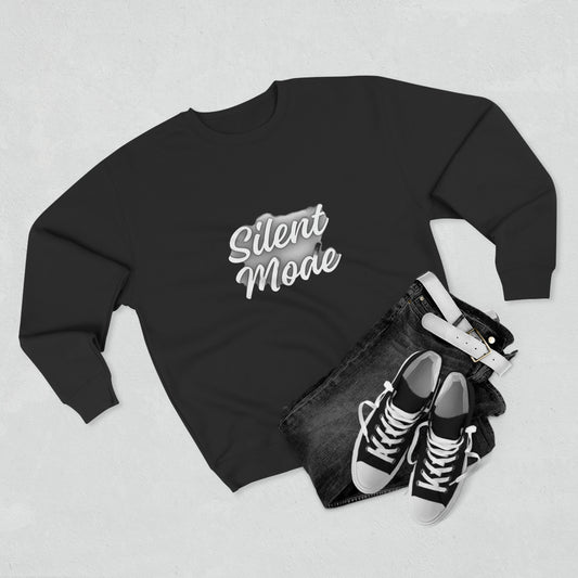 Silent Mode Unisex Crewneck Sweatshirt