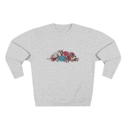 Floral Bliss Unisex Crewneck Sweatshirt