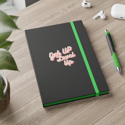Get Up Level Up Color Contrast Notebook - Ruled