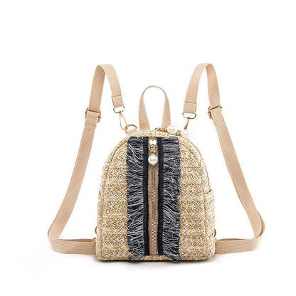Straw bag
