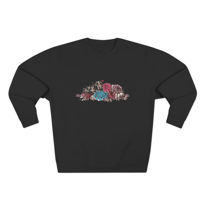 Floral Bliss Unisex Crewneck Sweatshirt