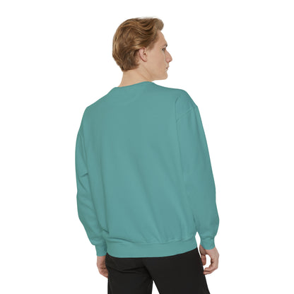 Octopus playing drums Unisex Garment-Dyed Sweatshirt