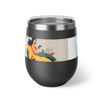 Relaxation Mood Copper Vacuum Insulated Cup, 12oz