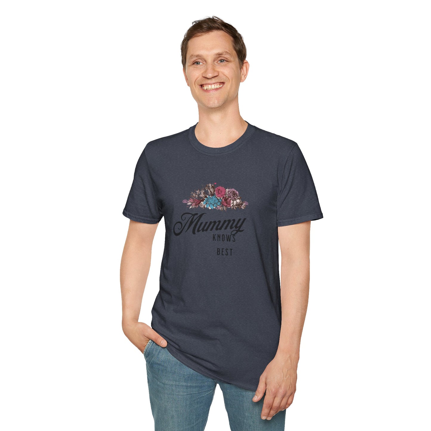 Mummy Knows Best Unisex Softstyle T-Shirt